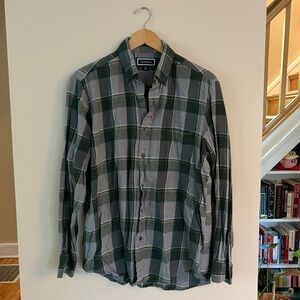 Club Room | Plaid Button Down Cotton Shirt